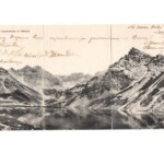 List Stefana Żeromskiego do Stanisława Witkiewicza, Zakopane, 22 XI 1904 (karta pocztowa; podpisani także m. in. Oktawia Żeromska, Adaś Żeromski)